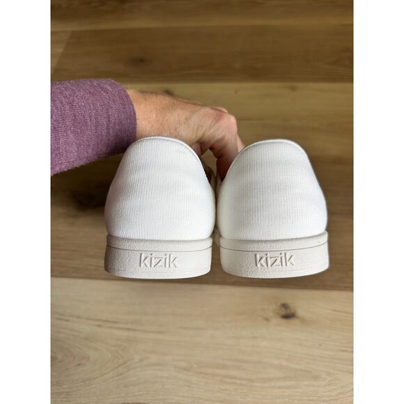 Kizik Hands Free Casual White Sneakers Men’s 5.5 / Women’s 7 - Picture 5 of 7